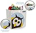 Foldable Cube Storage Bin Box for Nursery or Kids Toys (Owl)