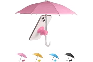 Heqxwl Phone Umbrella for Sun - Universal Adjustable Cute Stand With Piggy Suction Cup, Outdoor Anti-reflective Glare Blocking Cell Phone Sun Shade