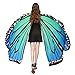 VESNIBA Halloween/Party Prop Soft Fabric Butterfly Wings Shawl Fairy Ladies Nymph Pixie Costume Accessory (168X135CM, B-Blue)