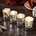 Votive Candle Holder-Set of 12 Wedding Centerpieces for Table, Mercury Glass Tealight Candle Holders Bulk for Birthday |Party |Home Decoration (Silver-1)