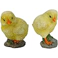 Hi-Line Gift Ltd Left and Right Looking Pair of Chicks Statue
