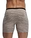 KAYIZU Men's Underwear Ultimate Comfort Soft Boxer Brief Brown Large