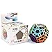 Coogam Zcube Carbon Fiber Megaminx Cube Pentagonal Dodecahedron Speed Cube Puzzle Toy