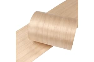 Natural Paulownia Wood Veneer Sheet, Versatile for Home & Furniture Makeover, 2.5x0.18M, 0.25mm