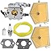 Butom 503281504 Carburetor with Air Filter for Husqvarna 51 55 Chainsaw WT-170-1 WT-170