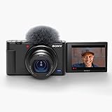 Sony ZV-1 Digital Camera for Content Creators, Vlogging and YouTube with Flip Screen, Built-in Microphone, 4K HDR Video, Touc