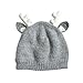 Toddler Infant Wool Knit Cap, Goldboom, Soft Cute Little Antlers Winter Fall Warm Hat