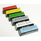 Dialux Jewelry Polishing 6 Bars Jewelers Rouge Polish Jewelry and Metals