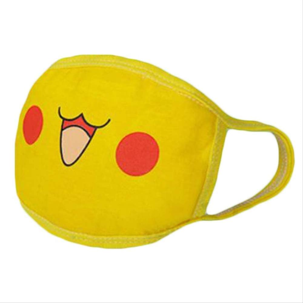 Women Cute Anime Figures Cosplay Mouth Mask Kawaii Cartoon Face Printed Anti Dust