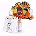 Thanksgiving Photo Booth Props Kit(42Pcs), Konsait Funny Turkey Day Photo Booth Accessories DIY Selfie Props Set with Stick for Happy Thanksgiving Theme Party Favors Decorations Decor Supplies