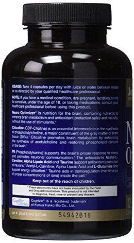 Купить Jarrow Formulas Neuro Optimizer, Supports Brain Health and ...