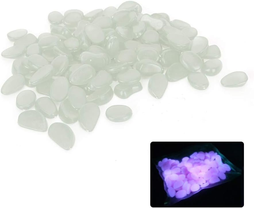 Cafopgrill 100 Pieces of Luminous Stone