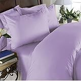 Elegant Comfort® 1500 Thread Count Egyptian Quality 2pcs PILLOW CASES - ALL SIZES AND COLORS, King, Lilac