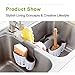 TFWADMX Sponge Holder Sink Caddy Soap Holder(WHITE)
