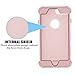 iPhone 8 Plus Case, iPhone 7 Plus Case, KAMII [Heavy Duty] Drop-Protection Hard PC Soft Silicone Combo Hybrid Impact Defender Full-Body Protective Case for iPhone 8 Plus / 7 Plus 5.5” (Rose Gold)