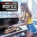 Digital Food Cooking & Meat Thermometer| Instant Read, Electric, Mini Foldable Kitchen Probe for Steak, BBQ, Grill, Candy, Oven/Smoker/Home Cooking| Professional, Waterproof, Quick Internal Temp (Red)
