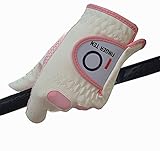 FINGER TEN Golf Gloves Women's Ladies Left Hand or Right Handed Grip Weathersof Value 3 Pack, Fit Size Medium Small Large Pro Design