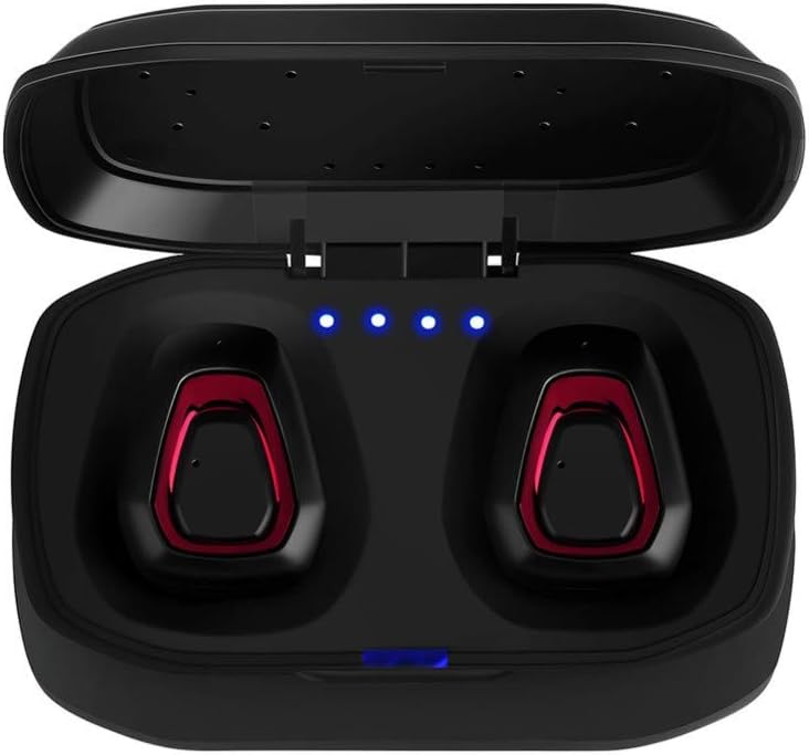 SHWEJ Bluetooth Headset True Wireless Headset Bluetooth V5.0 Earbuds and Microphone Hands-Free in-Ear Headphones for iPhone Android Headset