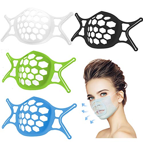 3D Mask Bracket Silicone Mask Bracketfor masks protection Lipstick