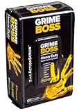Grime Boss M956S8 Heavy-Duty Hand Cleaning Wipes, 60-Count