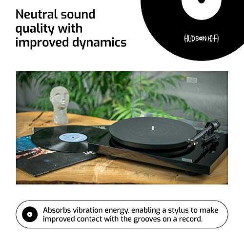 Silicone Rubber Turntable Platter Mat 12" Vinyl Platter Anti Static Slipmat Silicone