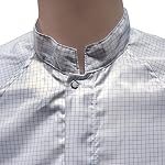 51utafv YdL. SS150 ESD-Clean-Room-Frocks-Polyester-WKnit-Cuffs-Meet-Up-To-Class-100-Clean-Room-White-Extra-Small