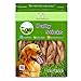 GigaBite 6 Inch Odor-Free All Natural Braided Bully Sticks by Best Pet Supplies - Pack of 10
