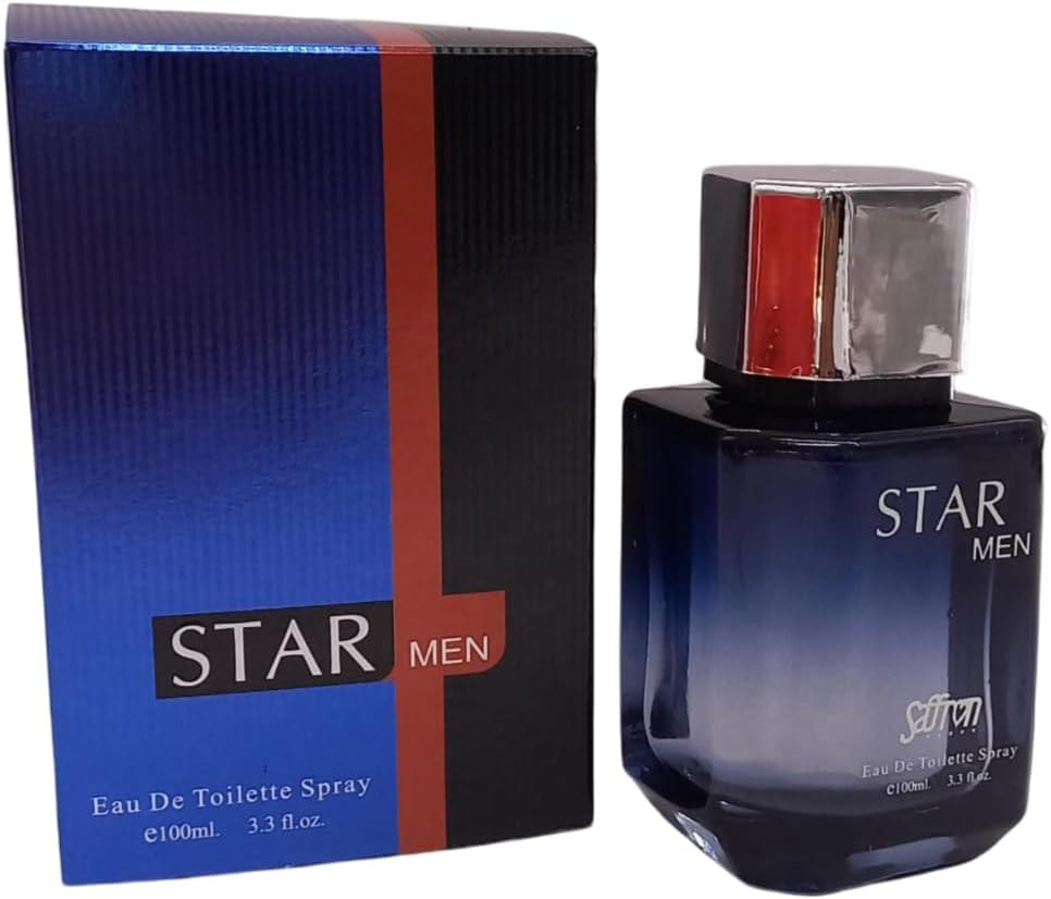 Saffron LONDON Star Men Eau de Toilette Spray 100ml Men's Fragrance