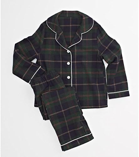 The Company Store Family Matching Ski House Plaid Pajamas
