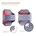 Triomph Armband for iPhone 8, 7, 6, 6S, Se, 5, 5C with Screen Protector and Key Cards Money Holder for Running, Workouts, Jogging - Orange