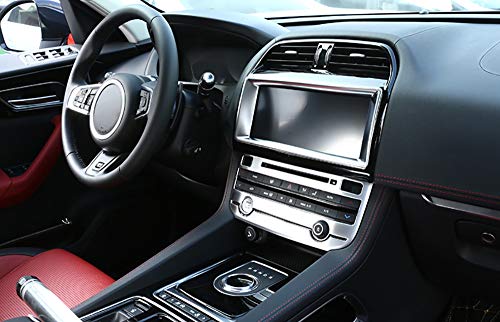 Kadore for 2017-2019 Jaguar F-PACE XE XF Matte Interior Center Console Dashboard Air Condition Panel Cover Trim 1pc