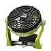 Ryobi 18-Volt ONE+ Hybrid Portable Fan with Lithium-Ion Battery and Charger