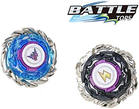 17Tek Battle Gyro Evolution Attack Pack with 2 X Battling Tops and 2 X Launcher Grips