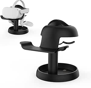 Amazon.com: AMVR VR Stand,VR Headset Stand Accessories for Meta Quest ...
