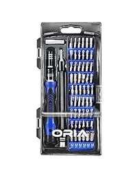 Set de destornilladores de precisión, 60 en 1 kit de conductor magnéticos con 54 Bits, Professional Electronics Kit de herramientas de reparación para iPhone teléfono celular iPad Tablet PC MacBook y otros Electronics