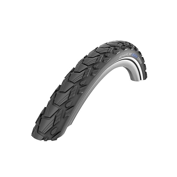 Schwalbe 27.5' Tour-Drahtreifen 'Marathon Cross', 27.5x1.65' (44-584), schwarz/reflex (1 Stück)