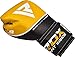 RDX Boxing Gloves for Training Muay Thai - Genuine Cowhide Leather Infused Gel Gloves for Sparring, Kickboxing and Heavy Punching Bag, Fighting, Bag Mitts, Focus Mitts