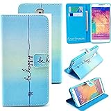 Note 3 Case,Galaxy Note 3 Case,Samsung Note 3 Case,Galaxy Note 3 Leather Case-Creativecase new Wallet Colorful PU Leather Case Cover for Samsung Galaxy Note 3 N9000