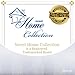 1500 Supreme Collection Dobby Striped Sateen 4 Piece Bed Sheet Set Deep Pocket - All Sizes, 23 Colors - Queen, Dobby Stripe White