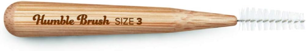 THE HUMBLE CO., Interdental Brushes, Size 3-0.6 mm, Developed by Dentists, Designed in Sweden, Teeth Cleaning