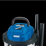 Draper 1250W Wet Dry Vacuum Cleaner 15L 5m Cable 25 l/s Airflow 18 kPa view 5