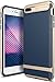 Caseology Wavelength for Apple iPhone 8 Plus Case (2017) / for iPhone 7 Plus Case (2016) - Stylish Grip Design - Navy Blue
