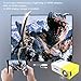 Projector, LoongSon Mini Portable LED Projector, Smartphone Pocket Projector with AV USB SD HDMI for Video/Movie/Game/Home Theater Video Projector (Yellow)