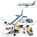 OliaDesign Airport Cargo Terminal Compatible Building Kit (7 Dolls/463 Pieces)