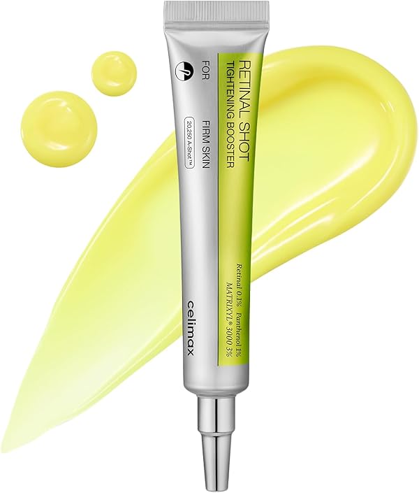 celimax Vita A Retinal Shot Straffendes Gesichtswasser – Porenverfeinernd, Gegen Falten Und Feine Linien, Für Festere Haut, Korea Skincare, 15 Ml