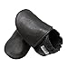 Mejale Baby Shoes Soft Soled Leather Moccasins Anti-skid Infant Toddler Prewalker(dark grey,6-12 months)