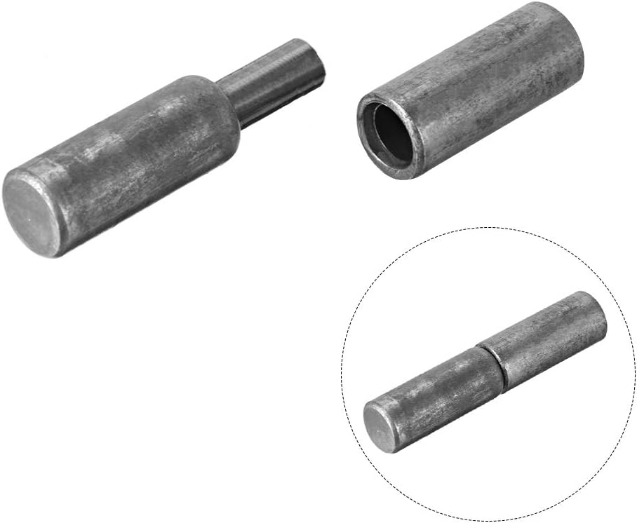 sourcing map Home Gate Door Window Part Male to Female Steel Hinge Pin 48mmx10mm 2 Sets, 48mm x 10mm,2 pcs - Image 4