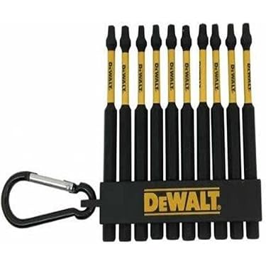 DEWALT FLEXTORQ Square #2 Robertson Bit – 1/4 X 3-1/2in Impact Ready Hex Shank For Drills & Impact Drivers – 100% More Screws Per Bit