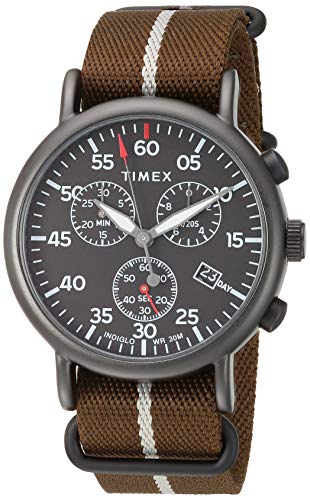 Timex Men's TW2T73600 Weekender Chrono Dark