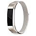 BeneStellar Fitbit Alta Band, Milanese Stainless Steel Replacement Band for Fitbit Alta HR and Alta (Milanese Champagne)